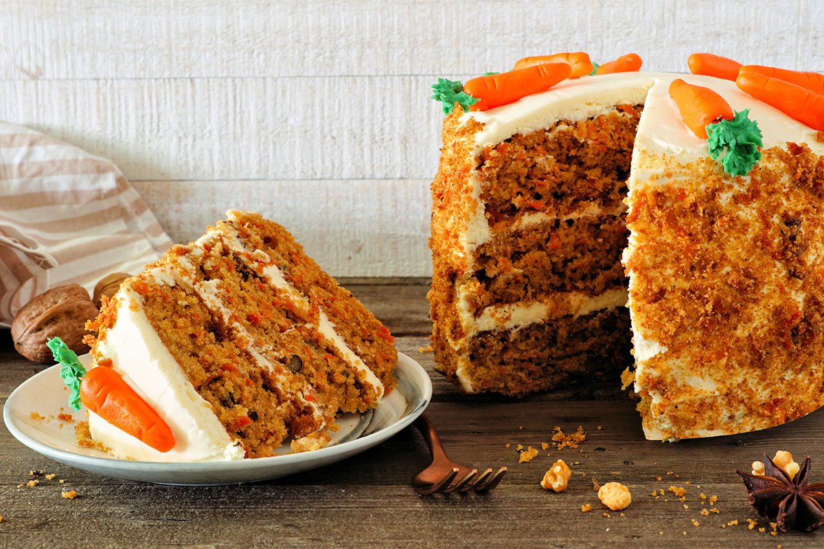 1 Bowl Vegan Carrot Cake - Nora Cooks
